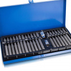 Coffret 41 embouts vissage et douilles Spline Torx 6 pans courts et longs