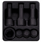 Coffret duodrive, à chocs, xzn, 7pcs