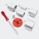 Coffret scie-cloche kit de 8 pièces 32 jusqu'à 83 mm foret de centrage bricolage outils helloshop26 3416170 Coffret scie-cloche kit de 8 pièces 32 jusqu'à 83 mm foret de centrage bricolage outils helloshop26 3416170