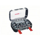 Coffret de scies trépans bimétal HSS 20 à 76mm + casque BOSCH 06159975A4