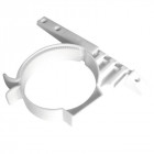Collier blanc pour système concentrique diamètres 100 et 125 mm