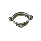Collier de fixation Zinc 7/10ème pour descente d'eau pluviales ronde Ø100 - Couleur au choix