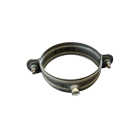 Collier de fixation Zinc 7/10ème pour descente d'eau pluviales ronde Ø100 - Couleur au choix