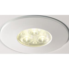 Collerette ronde blanc brillant pour les encastres de plafond h2 – Collingwood rb359wh