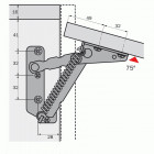 Compas dabattant lift junior 140 75°