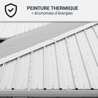 Peinture Coolroof anti chaleur toit métallique : ARCAREFLECT ANTICO Blanc Arcane Industries - Conditionnement au choix