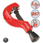 Coupe-tube Inox à avance rapide 6 à 67 mm VIRAX - 210483