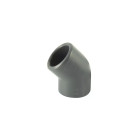 Coude pvc 45° f/f à coller - 32mm