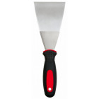Couteau de peintre - lame inox flexible - manche bi-composant - l,40 mm