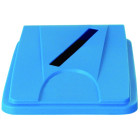 Couvercle bleu "papier" collecteur 60/80l
