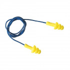 Bouchon anti-bruit avec corde ultrafit - mo30103 - Jaune-Bleu - Taille unique
