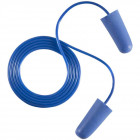 Bouchon anti-bruit détectable pu avec corde - mo30210 - Bleu - Taille unique