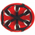 Casque de protection safety star - 7star30 - Rouge - Taille unique