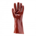 Gant de protection chimique enduit pvc actifresh - mo3636 - Rouge - Taille au choix