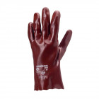 Gant de protection chimique pvc actifresh - mo3510 - Rouge - 10