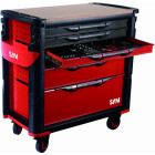 Servante extra large 6 tiroirs SAM OUTILLAGE 202 outils maintenance modules abs - CPP-XL
