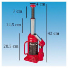Cric hydraulique bouteille 12 tonnes Ose
