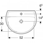 Lavabo Bastia blanc