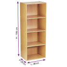 Cube de rangement modulable  4 niches