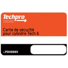 Cylindre de surete tech 6 nickele varie 30x50 techpro