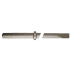 Burin plat Hexagonal 28 mm à collerette 520 mm - MAKITA - D-17681