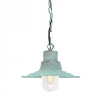 Suspension sheldon, vert de gris