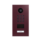 Portier vidéo ip 1 sonnette avec lecteur de badge rfid - doorbird d2101v violet