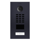 Portier vidéo ip avec lecteur de badge rfid saillie + carillon - d2101v-ral7016-v2-sp + a1061w anthracite