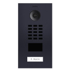 Portier vidéo ip 1 sonnette avec lecteur de badge rfid - doorbird d2101v anthracite