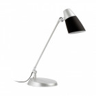 Lampe de bureau noire leo 1 ampoule
