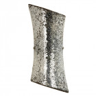 Applique marconi, effet mosaïque argent
