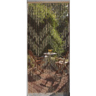 Rideau portière maïs dakar 90 x200  cm bicolore