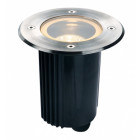 Dasar 80 gu10 encastré de sol, rond, inox 316, max. 35w, ip67