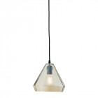 Suspension gibson, verre cognac, 22 cm