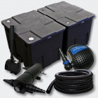 Kit de filtration de bassin bio filtre 60000l uvc 36w fontaine helloshop26 4216511