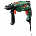 Perceuse à percussion BOSCH PSB Universal - 650W - En coffret + Set de vissage 15 pieces - 060312800E