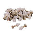 Boîte de 100 tampons c9 clous béton tête de rivet spit - l.35 mm - 032540