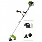 Debroussailleuse thermique 33cc itools moteur 2temps 1000w  arbre détachable coupe 255mm + lame + tête fil auto + gilet + doseur