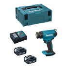 Décapeur thermique makita dhg180rtj - 2 x 5,0 ah dc18rc makpac 2