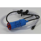 Pompe avec tuyau DER BLAUE + clip de maintien - 9