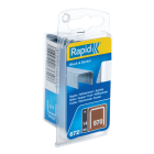 Agrafes en fil plat galvanisés n° 970/14 mm - 672 pièces - Blister - RAPID-ISABERG - 40109553