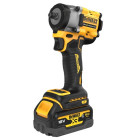 Boulonneuse à chocs 3/8' xr 18v 5ah li-ion brushless dewalt - dcf923p2g-qw