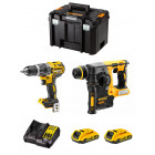 Dewalt kit dwk210 (dcd796 dch273 2 x 2,0 ah dcb107 tstak vi)