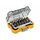 Coffret douilles et embouts de vissage dewalt 24 pièces - dt71516