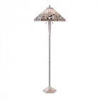 Lampadaire metropolitan, verre et aluminium