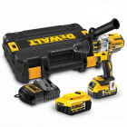 Lot DEWALT Perceuse visseuse à percussion DCD995P2 + Multicutter DCS355N - 2 batteries, chargeur - DCD995P355N