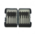 Coffret de 9 mèches plates quick-lock diager - 14-16-18-20-22-24-26-28-30 - 925c