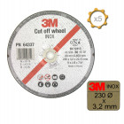 Disque 3m à tronçonner inox diamètre 230 x 3,2 mm épaisseur x 5