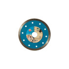 Disque diamant jante continue - D. 125 x Al. 22.23 x Ht. 8 x Ep. 1.2 mm - Granite - LEMAN - 930125