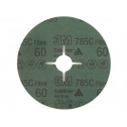 Disque fibre 3m 785 c diamètre 127 grain 60 x 10